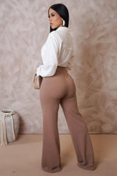 Timeless Taupe Pants